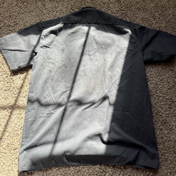 Dickie's Men's L Work Shirts, Cotton Blend Short-Sleeved Shirts, Front Pockets - Picture 7 of 8